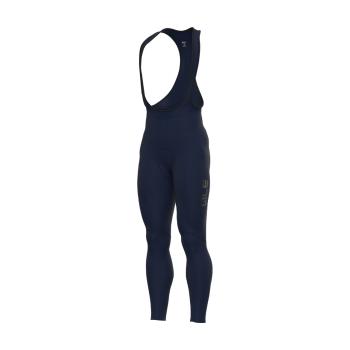 
                         Pantaloni de ciclism lungi cu bretele - WINTER SOLID 
                