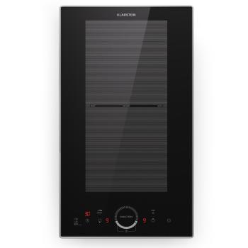 Klarstein Delicatessa Domino Prime, plită incorporabilă, cu inducție, 2 zone, 3500 W
