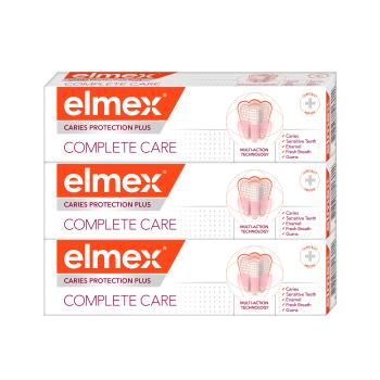 Elmex Caries Protection Plus Complete Care zubní pasta 3x75 ml