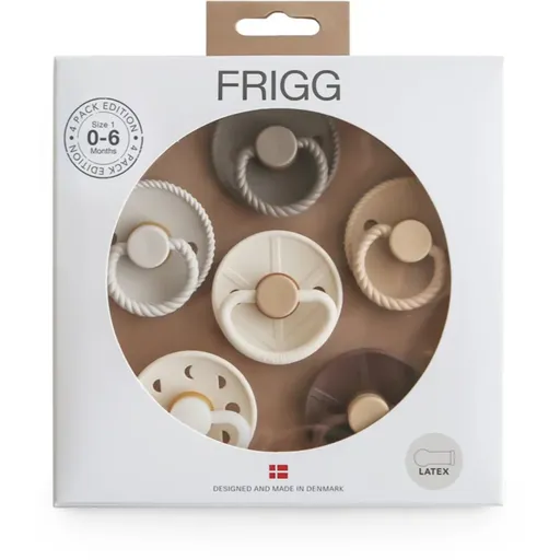 FRIGG 6 Pack Edition Size 1:0-6 months suzetă Earthy Wonder