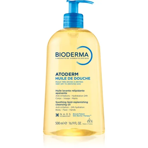 Bioderma Atoderm Shower Oil ulei de dus calmant si hranitor pentru ten uscat si iritat 500 ml