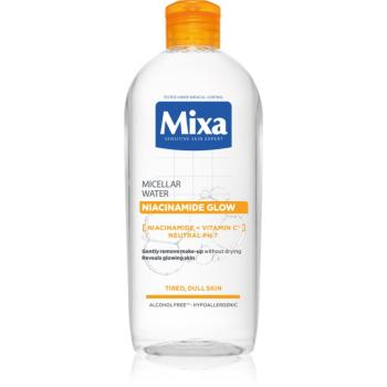 MIXA Niacinamide Glow apa cu particule micele pentru o piele mai luminoasa 400 ml