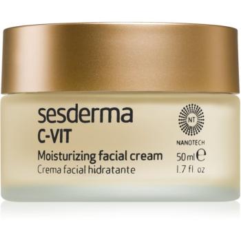 Sesderma C-Vit crema de fata hidratanta anti-îmbătrânire cu vitamina C 50 ml