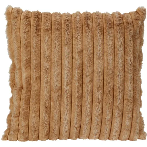 Pernă Stripes, maro deschis, 45 x 45 cm, maro deschis