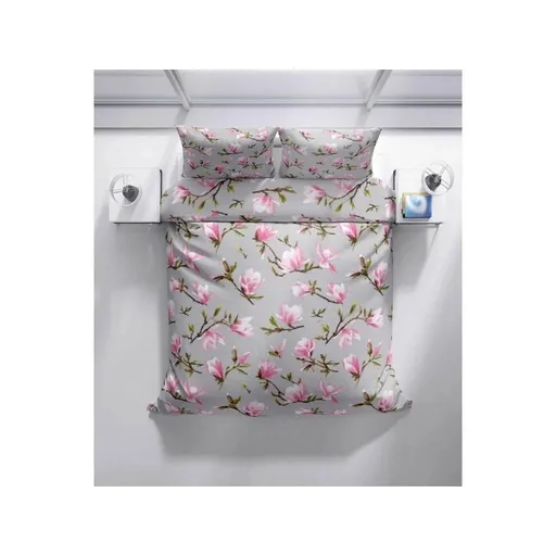Lenjerie de pat din bumbac Magnolia, 140 x 200 cm, 70 x 90 cm