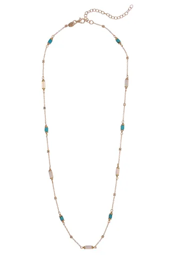 Alisia Colier din argint tandru cu turcoaz și sidef AL4994.01.000