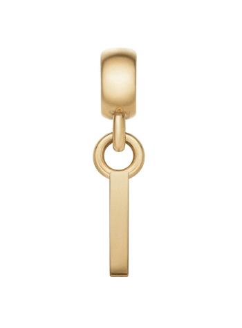 Daniel Wellington Pandantiv elegant, placat cu aur, în formă de literă „I” Charms DW00400492