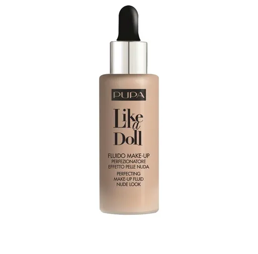 PUPA Milano Machiaj lichid SPF 15 Like A Doll (Perfecting Make-Up Fluid) 30 ml 010 Porcelain