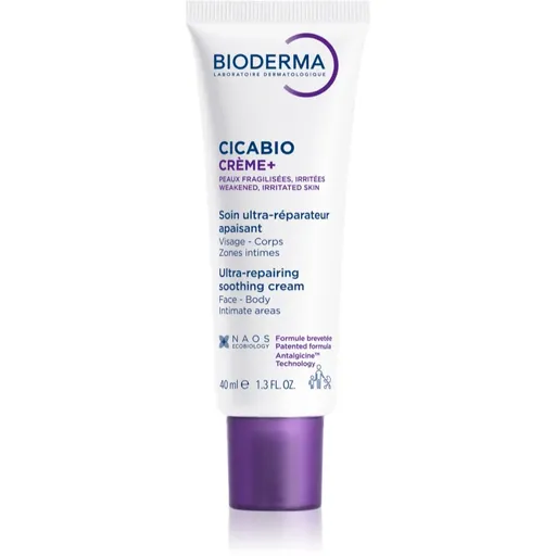 Bioderma Cicabio Créme+ ingrijire calmanta si regeneratoare pentru tratarea cicatricilor 40 ml