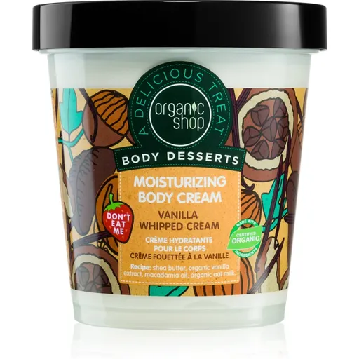 Organic Shop Body Desserts Vanilla crema de corp hidratanta 450 ml