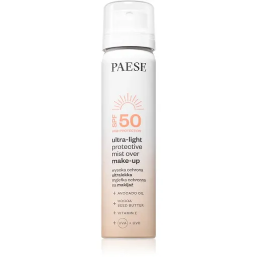 Paese Ultra-light Protective Mist Over Make-up fixator make-up SPF 50 75 ml