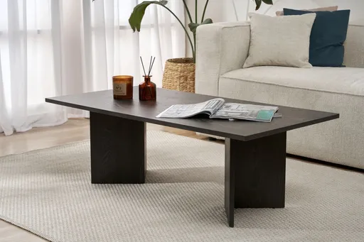 Masuta de cafea, Hanah Home, Sabin, 119x40x60 cm, Negru Lumiere