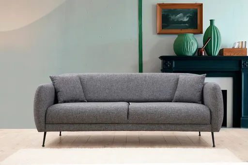 Canapea extensibila 3 locuri, Atelier del Sofa, 560ARE1358, Gri