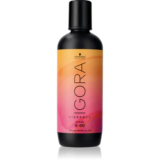 Schwarzkopf Professional IGORA New Vibrance îngrijire pentru accentuarea strălucirii culorii de păr Clear 0-00 500 ml