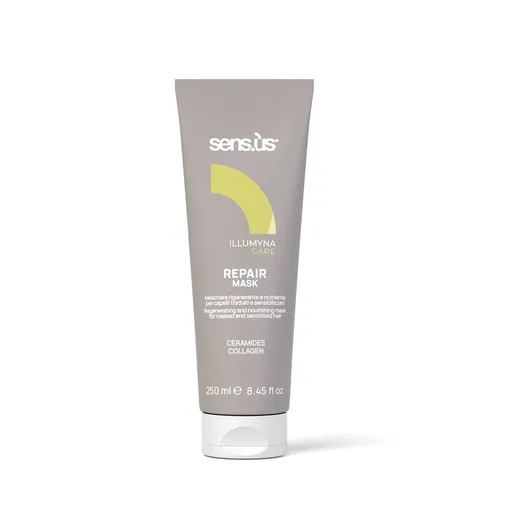 Masca Pentru Regenerarea Parului Tratat Chimic Sensus Illumyna Repair Mask, Gramaj: 250 ml