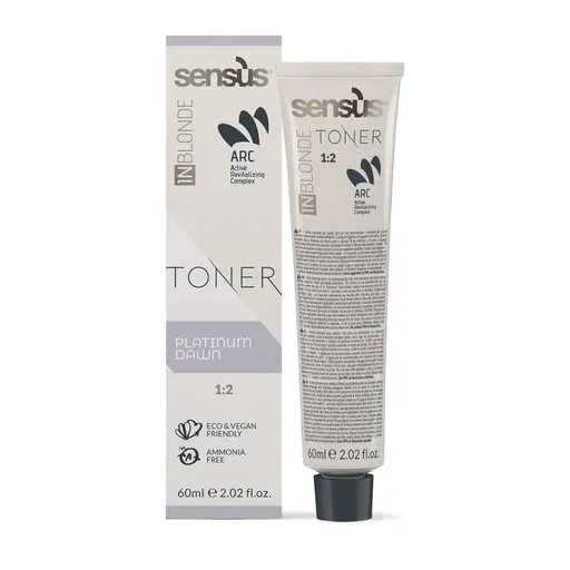Toner pentru Par Sensus T-Area InBlonde Platinum Dawn 60 ml