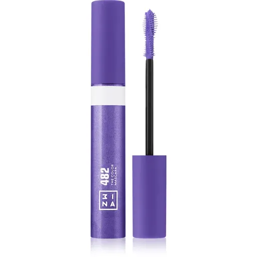 3INA The Color Mascara mascara culoare 482 - Purple 14 ml