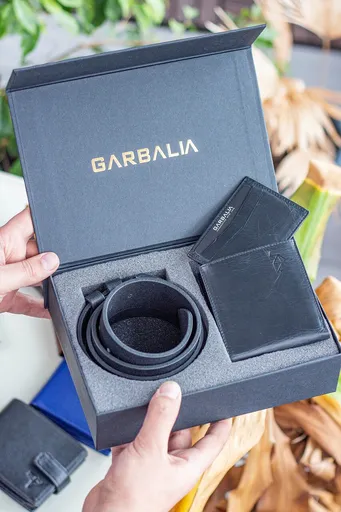 Set portofel și curele (2 bucăți), Kanguru, Garbalia