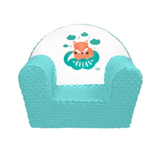 Fotoliu New Baby Minky Fox mint , 42 x 53 cm, verde
