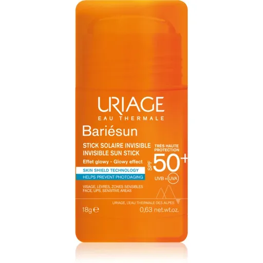 Uriage Bariésun Invisible Sun Stick stick protector pentru zonele sensibile SPF 50+ 18 g