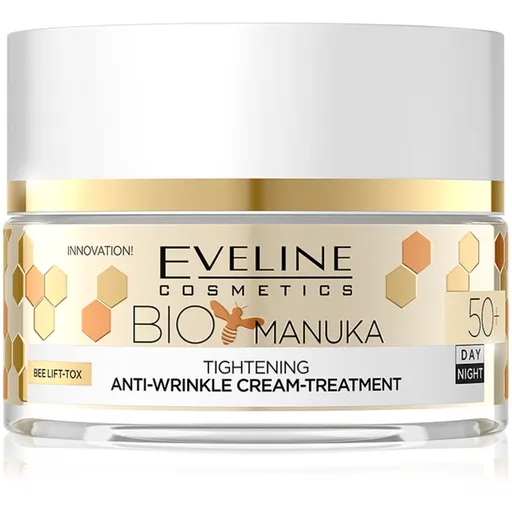 Eveline Cosmetics Bio Manuka Cremă cu efect de netezire și fermitate 50+ 50 ml