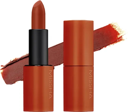 Missha Ruj matifiant Dare Rouge Velvet (Lipstick) 3,5 g 196 Orange