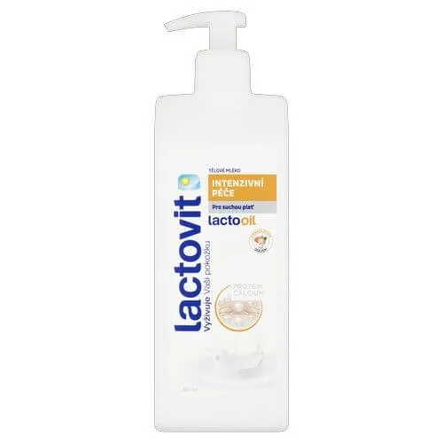 Lactovit Lăptișor de corp de îngrijire intensivă Lactooil (Body Milk) 400 ml