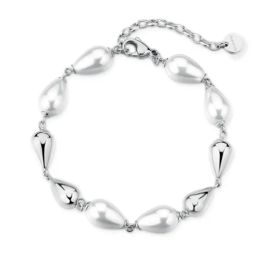 Brosway Brățară fermecătoare din oțel cu perle sintetice Perfect BPC72