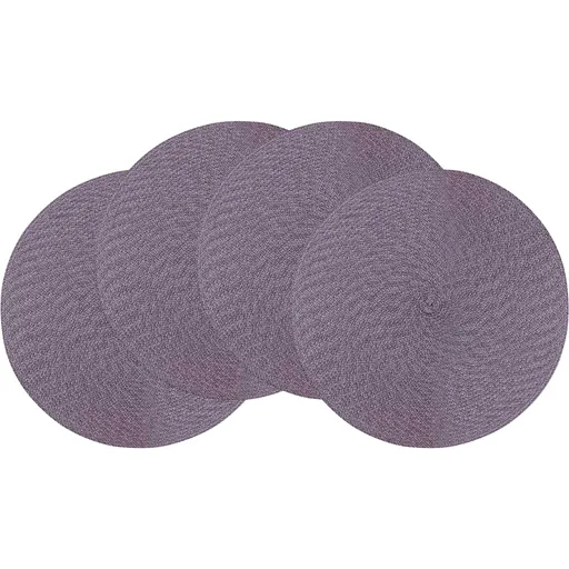 Suport de farfurie Altom Straw violet, diametru 38 cm, set de 4 buc., mov