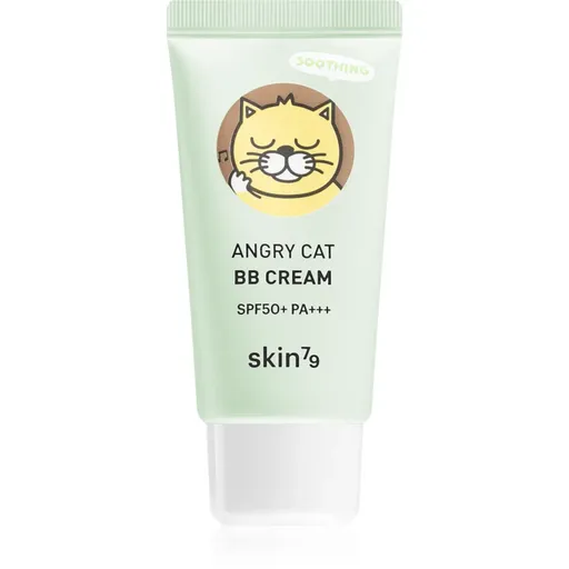 Skin79 Animal For Angry Cat BB Cream pentru imperfectiunile pielii SPF 50+ culoare Petal Beige 30 ml