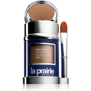 La Prairie Skin Caviar Concealer Foundation make-up si corector SPF 15 culoare Mocha  30 ml