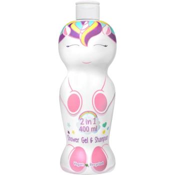 Be a Unicorn Shampoo & Shower Gel 2 in 1 gel de dus si sampon pentru copii 400 ml