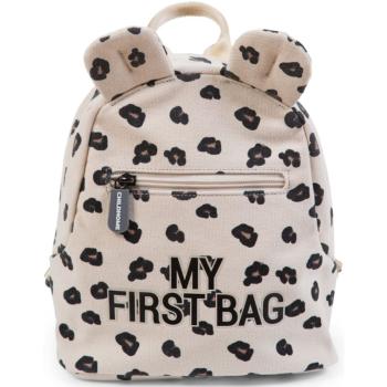 Childhome My First Bag Canvas Leopard rucsac pentru copii 20x8x24 cm