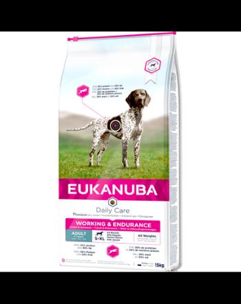 EUKANUBA Premium Performance All Working &amp; Endurance Chicken hrana uscata caini adulti 15 kg