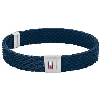 Tommy Hilfiger Brățară albastră din silicon pentru bărbați 2790239 19.5 cm