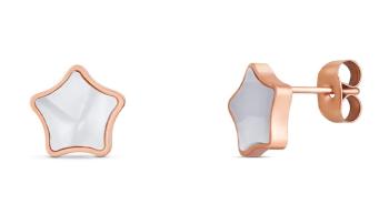 Vuch Cercei steluțe din oțel Moore Rose Gold