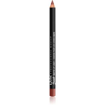 NYX Professional Makeup Suede Matte  Lip Liner dermatograf mat de buze culoare 34 Alabama 1 g