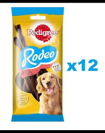 PEDIGREE Rodeo 12x122 g Set batoane pentru caine, cu vita