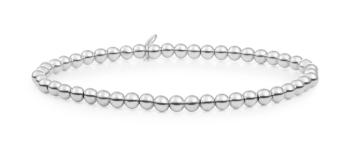 Sparkling Jewels Brățară din argint cu biluțe pentru femei Saturn SB-S-4MM-ADD