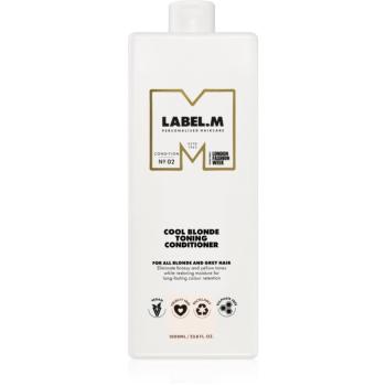 label.m Cool Blonde Conditioner balsam hidratant neutralizeaza tonurile de galben 1000 ml