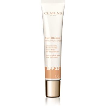 Clarins Skin Illusion Tinted Moisturizer crema tonifianta SPF 25 culoare 03 40 ml