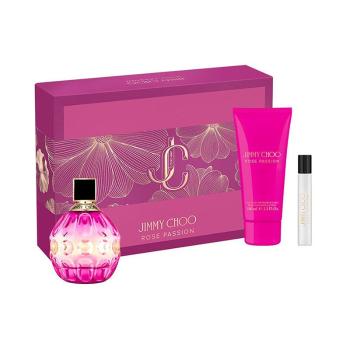 Jimmy Choo Rose Passion - EDP 100 ml + loțiune de corp 100 ml + EDP 7,5 ml