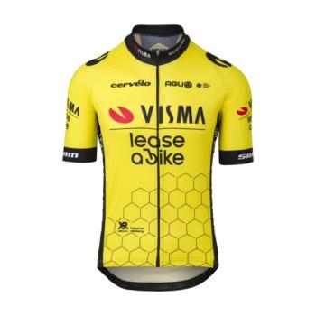 
                         Tricou de ciclism cu mânecă scurtă - REPLICA VISMA | LEASE A BIKE 2024 
                