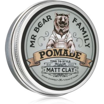 Mr Bear Family Matt Clay pomadă matifiantă pentru păr 100 ml