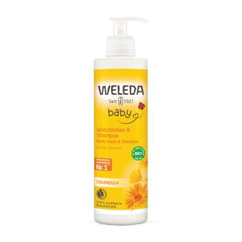 Weleda Cremă și șampon de spălare cu gălbenele (Body Wash & Shampoo) 400 ml