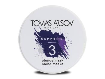 Tomas Arsov Masca care suprimă tonurile galbene și aurii ale părului Sapphire (Blonde Mask) 100 ml