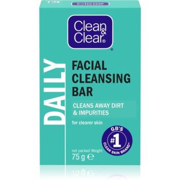 Clean & Clear Daily săpun solid pentru curățare faciale 75 g