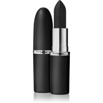 MAC Cosmetics MACximal Silky Matte Lipstick ruj mat culoare Caviar 3,5 g