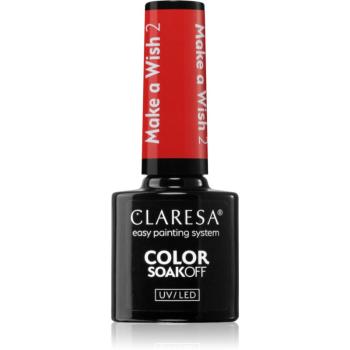 Claresa SoakOff UV/LED Color Make a Wish lac de unghii sub forma de gel culoare 2 5 g