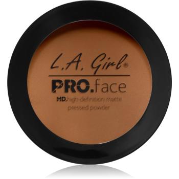 L.A. Girl Cosmetics PRO. Face HD pudra compacta cu efect matifiant culoare Classic Tan 7 g